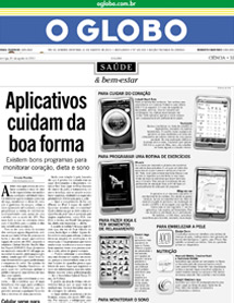 Aplicativos cuidam da boa forma