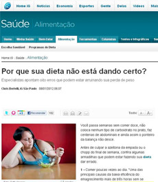 Porque minha dieta não funciona?
