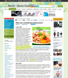 Dieta dos carboidratos balanceados